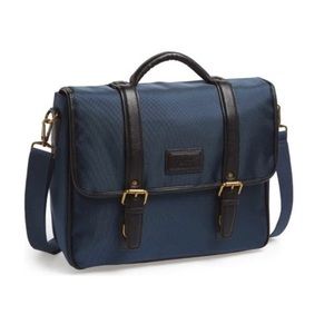 Ted Baker navy messenger bag